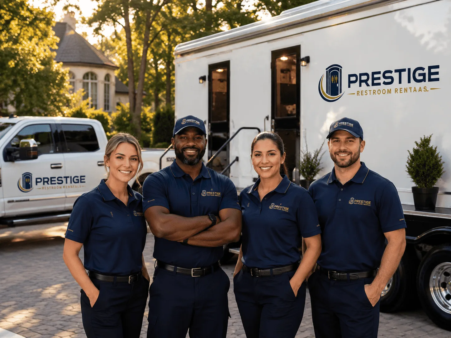 Trusted Luxury Portable Restrooms company in Denmark, WI